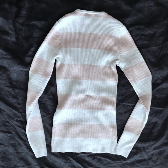 Denver Hayes soft pink and grey pull over size xs - Picture 5 of 6